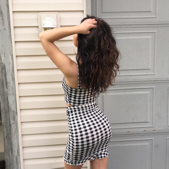 Pin-up Babe Gingham 2 Piece Set - Picture 7 of 7